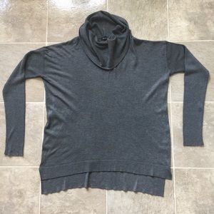 Relativity, Gray Cowl Neck, High, Low Hem!
